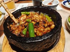 石锅杭椒牛蛙-桂满陇-西湖船宴(西单大悦城店)