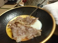 温泉蛋泡石烤牛肉-天狗山料理(省体店)