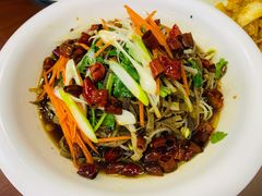 油淋爆肚-祝家饺子馆