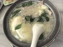 猪肝窝蛋枸杞叶汤-芬芳甜品(同福路店)