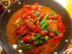 油焖大虾-二钳洞庭虾蟹·江湖菜(成都鹭岛店)