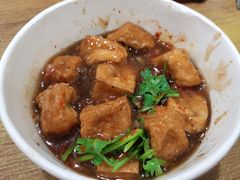 秘制臭豆腐-阿度烧烤牛火锅(梧田店)