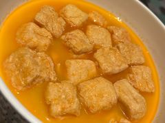 虾汤水乡嫩豆泡-庐灶江南·江南菜·四合院Bistro(东直门雍和宫·原华侨宾馆店)
