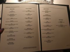 菜单-Le Bernardin