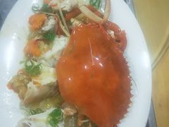 膏蟹粉丝-原龙海鲜大排档(美食地标店)
