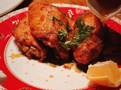 柠檬鸡翅配泰式风味汁-弗兰克牛排西餐厅Ribone steak house(柠檬花园店)