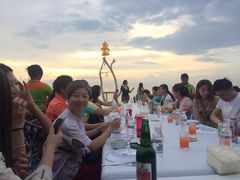 -金巴兰海滩烛光bbq