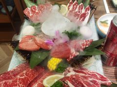 -明洞阿姨·韩式酱蟹烤肉·创意料理(三元桥店)