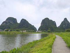 -钟山水墨田园