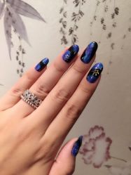 手部美甲星空-PinkBaby美甲美睫