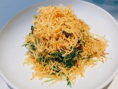 清炒豌豆尖-四季民福烤鸭店(前门店)