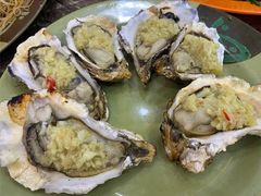 炭烧蒜蓉生蚝-贞姨美食·老字号海鲜大排档