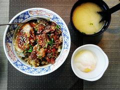 烤肉配照烧鹅肝盖饭-山葵家·创意料理(宁波来福士店)