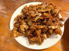 孜然羊肉-清真宏玉祥黄门脸餐厅(华荫东里店)