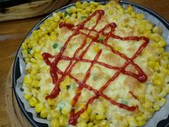 料理烤芝士玉米粒-老东镇啤酒屋海鲜加工·蒸汽海鲜·海鲜烧烤(台东店)