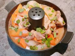 红烧羊肉煲-绿茶餐厅(天津天河城店)