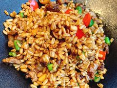 安格斯菲力芦笋炒燕麦米-XUN Bistro西餐厅