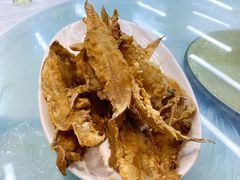 炸比目鱼-京秀缘蒸汽海鲜农家菜大馅蒸饺