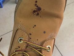 Timberland 滴上红酒 -A&G奢侈品护理(万科旗舰店)