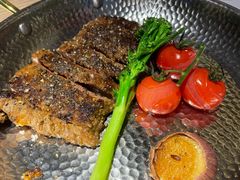 果木碳炙烤谷饲180天西冷牛排-ROIIN用心(杭州首店)