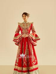 点击看大图 -艾拉·女王婚纱礼服馆