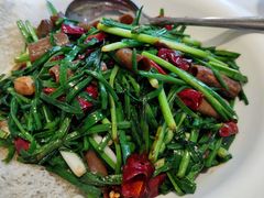 韭菜炒海肠-万龙洲海鲜(大兴绿地缤纷城店)