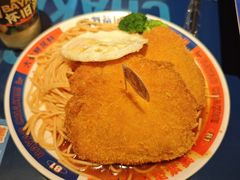 伯友脆芝心猪扒饭（两大块）-伯友茶记(中华广场店)