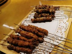 烤羊肉串-老阿妈蒙古村·蒙古包·草原文化·歌舞表演(老君堂店)