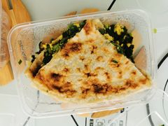 韭菜鸡蛋饼-老磁器口豆汁店(马家堡店)