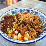 夏天的菠菜面绝了～