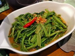 秘制虾酱炒空心菜-帕蓝·暹罗料理(曲阳店)