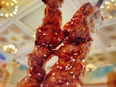 新鲜羊肉串-伊带伊路新疆美食府(呼家楼店)