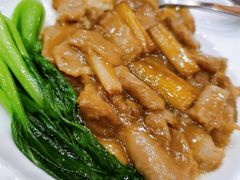葱烧猴头菇-阿庄新豫菜(航海东路店)