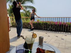 -日落吧·海景咖啡厅·餐酒吧·鸡尾酒·下午茶·乐队表演·浪漫夕阳·三亚文华东方酒店