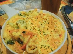 奶油海鲜焗饭-遇见西木美式餐厅(体育路店)