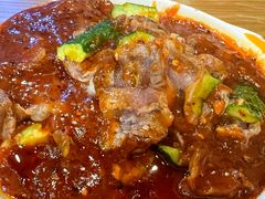 炝钱肉-三鞭一花·独一处·元英砂锅(海光寺店)