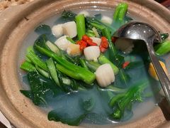 鲜贝柱浸农场菜心-小炳胜(卓悦中心店)
