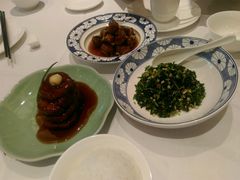 毛兰头+糯米藕+糖醋小排-西湖春天•老字号杭州菜(百汇店)