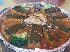鮑汁翡翠豆腐-皮记海鲜1995(寮步店)