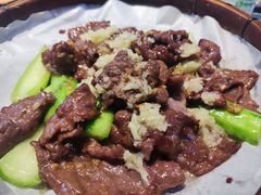 姜汁炒牛肉-米庄·原味私房菜(骏壹万邦店)