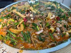 牛肉八带鱼饼土豪锅-京玉菲饭店(李村店)