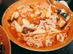 番茄锅巴肉片-华豫川酒家(大卫城店)