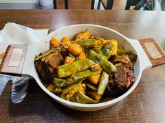 内蒙焖面-内蒙焖面大盆骨餐馆(山大路店)