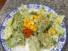 面拖桑树叶-天台徐家小吃