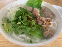 牛肉丸饼粿条汤-肥姨牛肉丸店