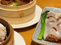 水晶牛肉香菜肠粉-粤域茶餐厅