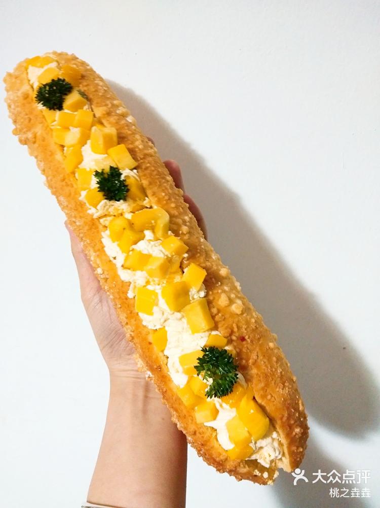 比我胳膊都粗的面包 芒果魔法棒 颜值-大众点评
