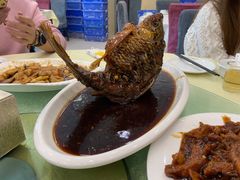 罾蹦鲤鱼-奥华餐厅·老张记(台基厂店)