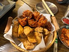 炸鸡辣子鸡-MI WU FACTORY米屋美食工厂餐厅(绿地店)