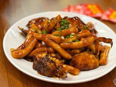 毛蟹年糕-谢记上海大排档(长寿路店)